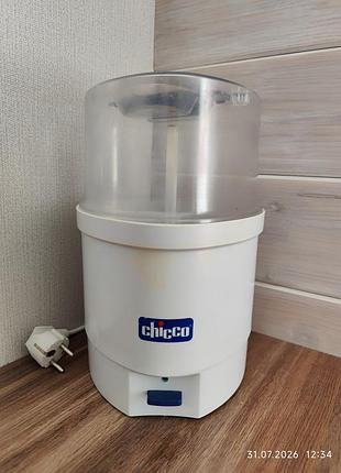Электрический паровой стерилизатор chicco steril natural basic