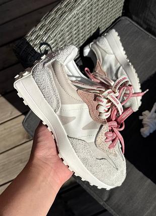 New balance 327 pink/beige