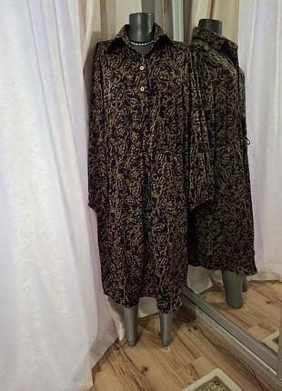 Новое с карманами и поясом платье 👗 рубашка пейсли