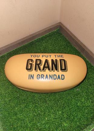 Твердий футляр чохол для окулярів grandad (подарунок дідусю), ідеальний стан