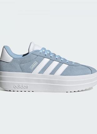 Кроссовки vl court bold j ji1018 adidas 3,5 (36) голубой ji1018 38