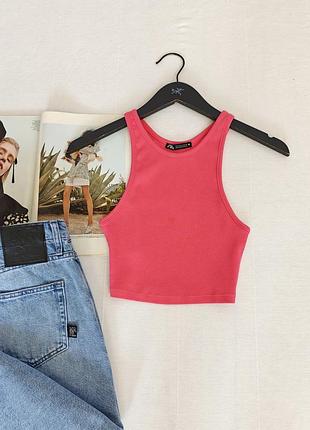 Кроп топ zara
