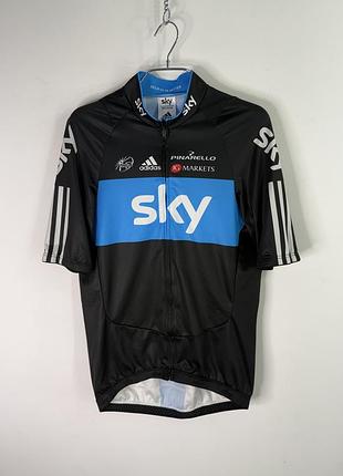 Adidas sky team pinarello 2012 the original men's cycling jersey l size