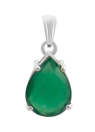 Серебряная подвеска proba с агатом 2.79ct (2171003)