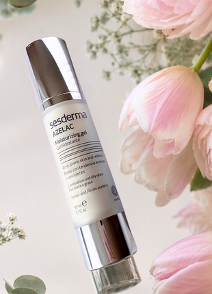 Sesderma azelac moisturizing gel гель для чувствительной кожи с акне, куперозом, розацеа
