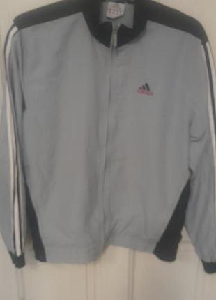 Вінтажна олімпійка adidas 2005 (ретро мастерка адідас, y2k)
