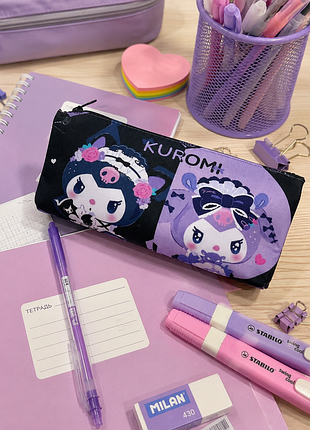 Пенал sanrio kuromi ( kawaii стиль )