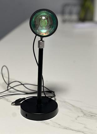 Проекційна led-лампа sunset lamp