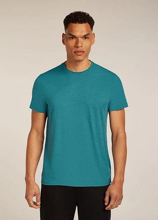 Футболка чоловіча icebreaker merino 150 tech lite iii вовняна термобілизна меріно вовна l xl