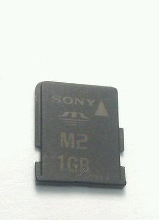 Карта пам'яті m2 1gb memory stick micro 1 gb sony