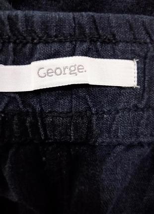 Шорты льняные george 4