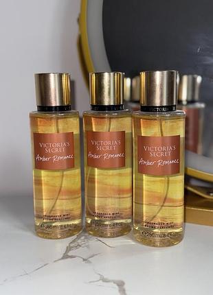 Victoria’s secret спрей парфумований міст для тіла 🎀amber romance🎀