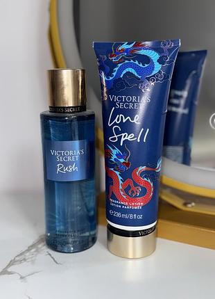 Victoria’s secret набір парфумований (лосьон+крем  для тіла)