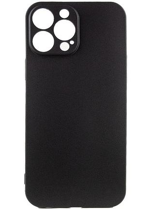 Чохол tpu epik black full camera для apple iphone 13 pro max (6.7") чорний