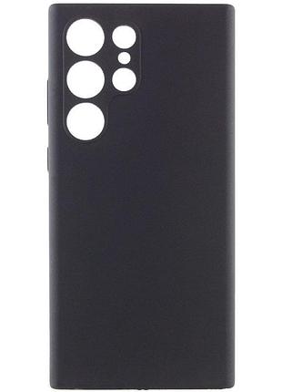 Чехол silicone cover lakshmi full camera (aaa) для samsung galaxy s26 ultra черный / black