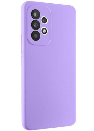 Чехол silicone cover lakshmi full camera (aaa) для samsung galaxy a53 5g сиреневый / dasheen