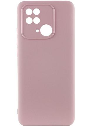 Чохол silicone cover lakshmi full camera (aaa) для xiaomi redmi 10c рожевий / pink sand