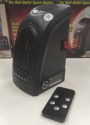 Компактний тепловентилятор handy heater art-5846 з терморегулятором і пультом дистанційного керування