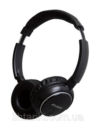Беспроводные наушники bluetooth at-7612 с встроенным mp3-плеером, портативные стерео-наушники