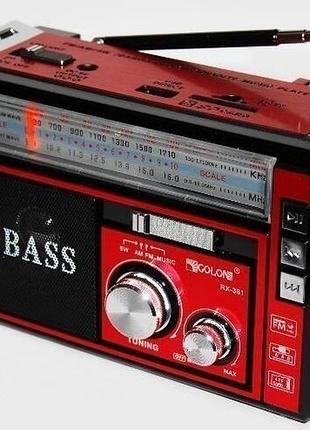 Радиоприемник golon rx-381 с usb и sd-картой, стильный компактный корпус