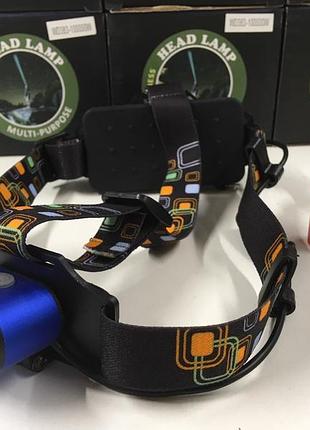 Потужний налобний ліхтар k-28 t6 з usb-заряджанням — акумуляторний світлодіодний ліхтар для походів і роботи