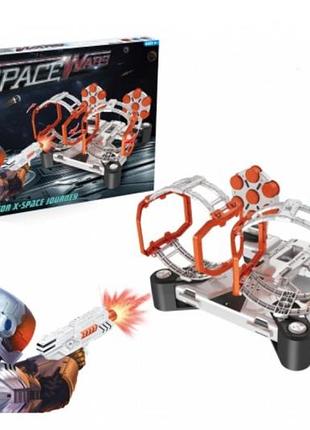 Игровой тир space wars bld toys — стрельба из бластера по гравитрону с мишенями, набор для детских игр