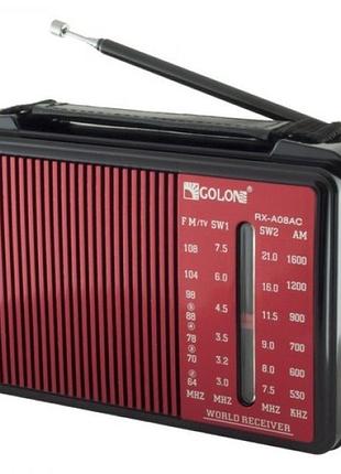 Радиоприёмник golon rx-a08 — портативный fm/am приёмник для ежедневного прослушивания радио