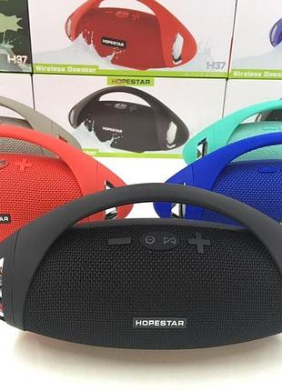 Портативная беспроводная колонка hopestar h-37 — компактная bluetooth-акустика с мощным звуком