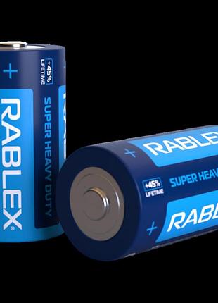 Батарейка rablex r20 d, супер мощная 1.5v