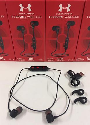 Вакуумные беспроводные наушники under armour ua1.5 bt с микрофоном, bluetooth — для спорта и повседневного использования