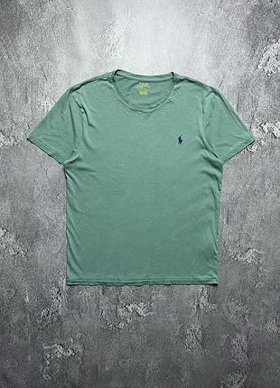 Vintage винтажная футболка polo ralph lauren поло ральф лаурен big pony size m размер м