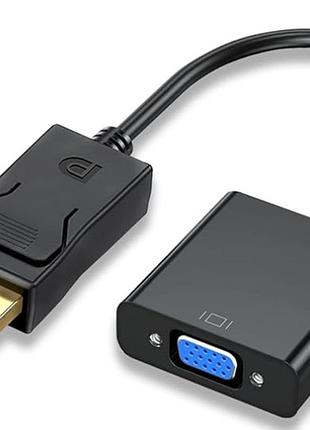 Адаптер-конвертер сигнала displayport в vga dp-vga