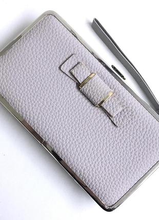 Женский элегантный кошелек baellerry grey 1288/6837 из качественной искусственной кожи, стильный компактный аксессуар