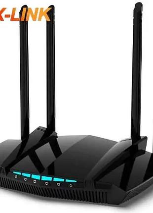 Wi‑fi роутер pix‑link lv‑ac22 1200 мбит/с, 4 внешние антенны 5dbi, диапазоны 2,4 ггц и 5 ггц