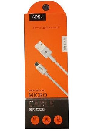 Універсальний usb кабель naisu 0176m microusb