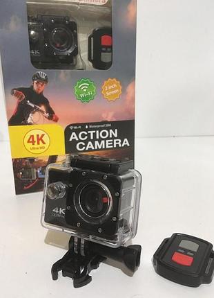 Экшн‑камера 4k s3r с wi‑fi и пультом — водонепроницаемая до 30 м, ультралёгкая и компактная