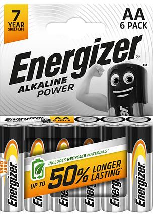 Батарейка energizer lr6/aa alkaline с повышенной емкостью