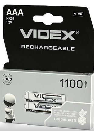 Аккумулятор ni-mh videx hr03 aaa 1100mah – надежная энергия для ваших устройств