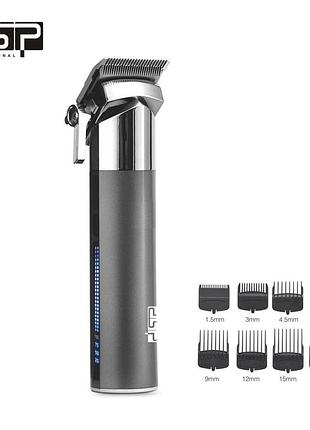 Професійний тример для стрижки волосся dsp 90639 з usb-зарядкою, модель dsp 90639 для якісного домашнього й салонного використання