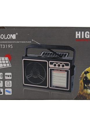 Радиоприёмник golon-rx 329bt/9156 с bluetooth, usb и слотом для sd
