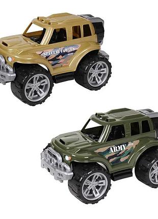 Іграшковий позашляховик "військовий" 4616, два види, "technok toys", у сітці