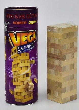 Развивающая настольная игра vega dtvg-01u пизанская башня с деревянными блоками