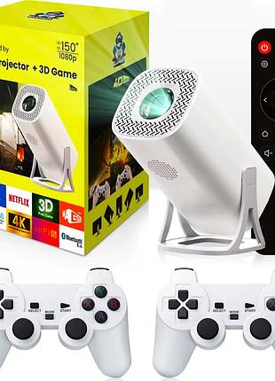 Hd проектор s40 9937 с поддержкой 3d и играми, комплект с джойстиками