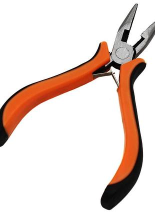 Мини узкогубцы stanley с прорезиненной ручкой длиной 13 см