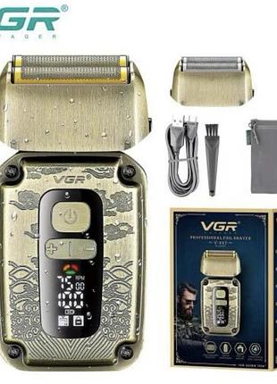 Професійна електробритва vgr v337 — стильна та якісна модель для догляду за волоссям
