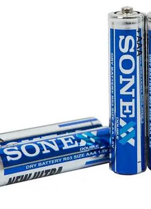Батарейка sonexx r3 new ultra 2400 (тип aaa) долговечная щелочная для пультов и устройств