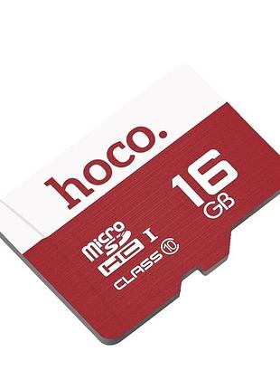 Карта пам'яті hoco 16 гб class 10 200x, швидкісна флеш-пам'ять