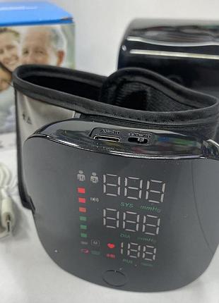 Цифровий тонометр blood pressure monitor bk 619 з великим led‑дисплеєм — автоматичний вимір тиску та пульсу