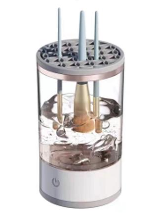 Портативний очищувач для пензлів makeup brush cleaner art 9516 — компактний прилад для швидкого очищення косметичних пензлів