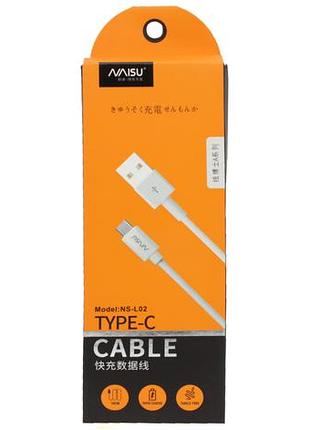 Универсальный usb кабель naisu 0176c type-c